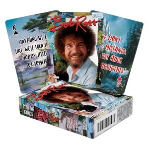 Bob Ross Retro Playing Cards - NWT